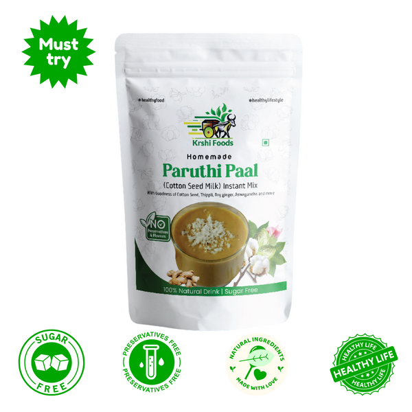 Madurai paruthi paal powder - Cotton Seed Instant Mix - Zero Sugar