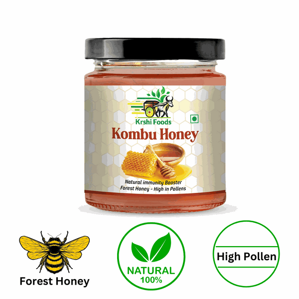 Pure Kombu Honey (Unprocessed Small Bee Honey) - High Pollen