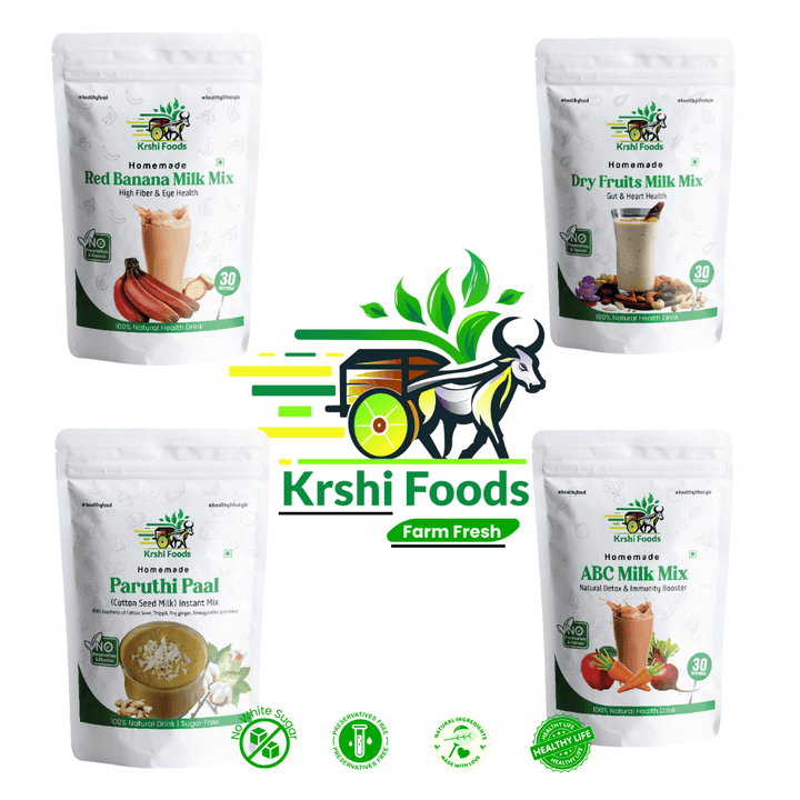 Traditional Natural Drinks Combo Pack - 1 - Krshi Foods